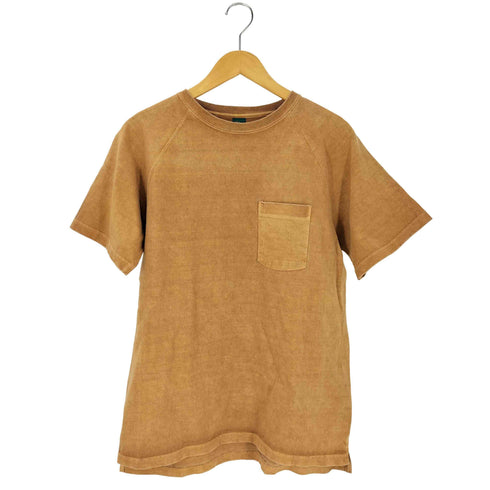 グッドオン good on 19SS ラグランスリーブ 後染め クルーネック半袖Tシャツ メンズ JPN:L