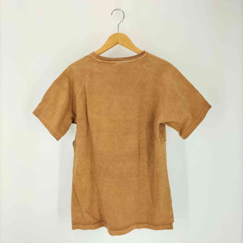 グッドオン good on 19SS ラグランスリーブ 後染め クルーネック半袖Tシャツ メンズ JPN:L