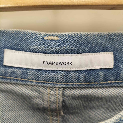 フレームワーク FRAMeWORK デニムストレートパンツ レディース 38