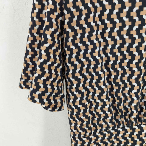 ユナイテッドアローズ UNITED ARROWS UBCS スムース ブリント ワンピース レディース JPN:38