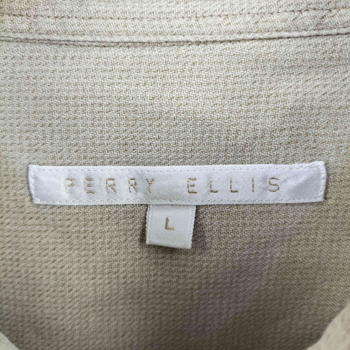 ペリーエリス PERRY ELLIS レギュラーカラーシャツ メンズ import:L
