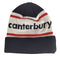 カンタベリー CANTERBURY ロゴ ニット 帽子 ビーニー メンズ