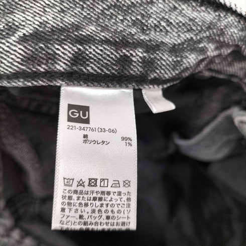 ジーユー GU ローライズバギージーンズ メンズ JPN:XL
