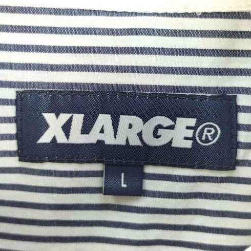 エクストララージ XLARGE パターン切替 ボタンダウンシャツ メンズ JPN:L