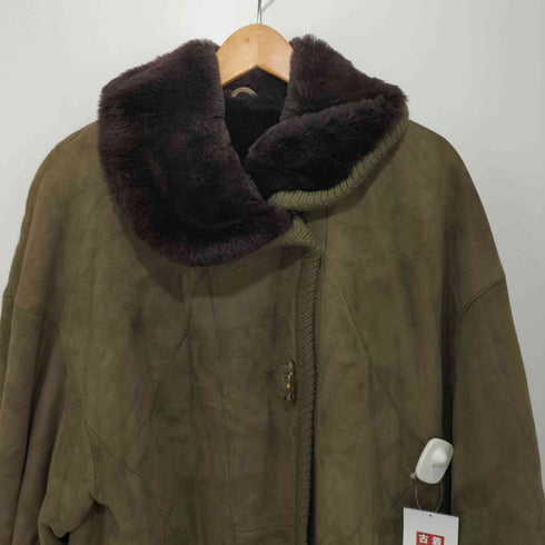 MADE IN ITALY レザーファーコート レディース