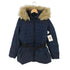 ローレンラルフローレン LAUREN RALPH LAUREN フェイクファー ウエストベルト ダウンジャケット レディース import:M