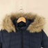 ローレンラルフローレン LAUREN RALPH LAUREN フェイクファー ウエストベルト ダウンジャケット レディース import:M