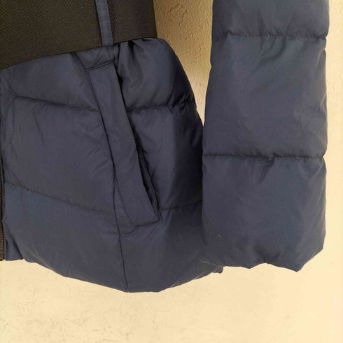 ローレンラルフローレン LAUREN RALPH LAUREN フェイクファー ウエストベルト ダウンジャケット レディース import:M