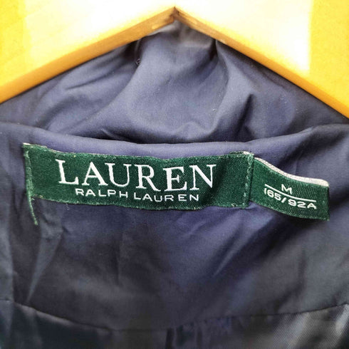 ローレンラルフローレン LAUREN RALPH LAUREN フェイクファー ウエストベルト ダウンジャケット レディース import:M