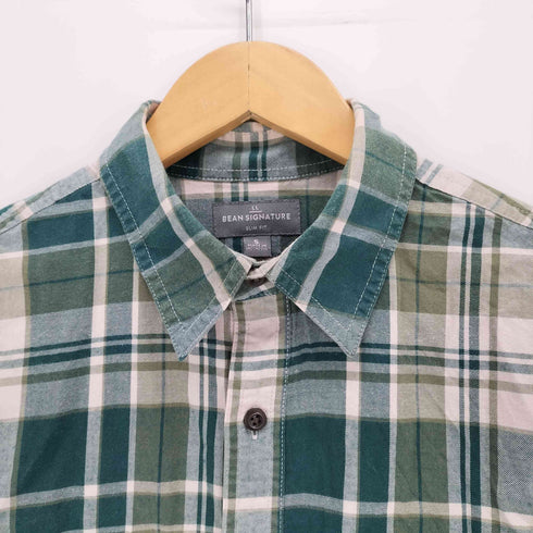 エルエルビーンシグネチャー L.L.Bean SIGNATURE SLIM FIT チェックシャツ メンズ import:S