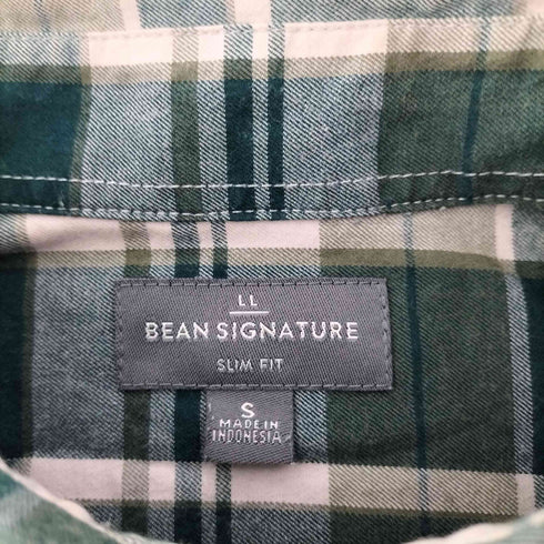 エルエルビーンシグネチャー L.L.Bean SIGNATURE SLIM FIT チェックシャツ メンズ import:S