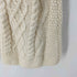 aran woollen mills ウール100% ケーブル編みニットベスト レディース JPN:L