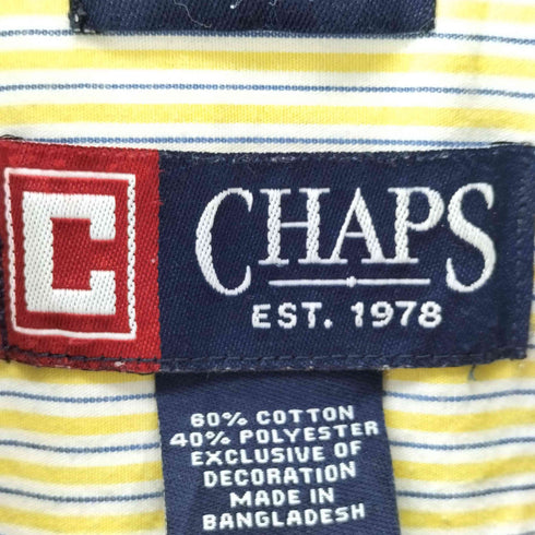 チャップス CHAPS スライプシャツ メンズ JPN:XXL
