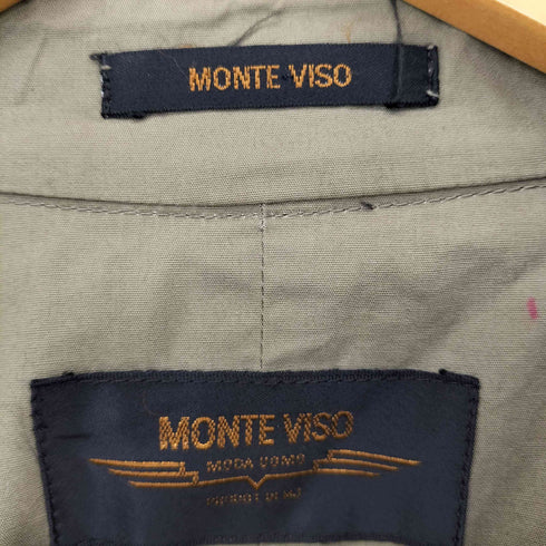 MONTE VISO ロングトレンチコート メンズ