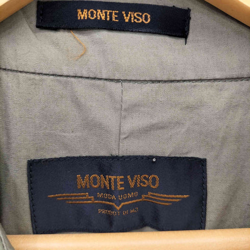 MONTE VISO ロングトレンチコート メンズ
