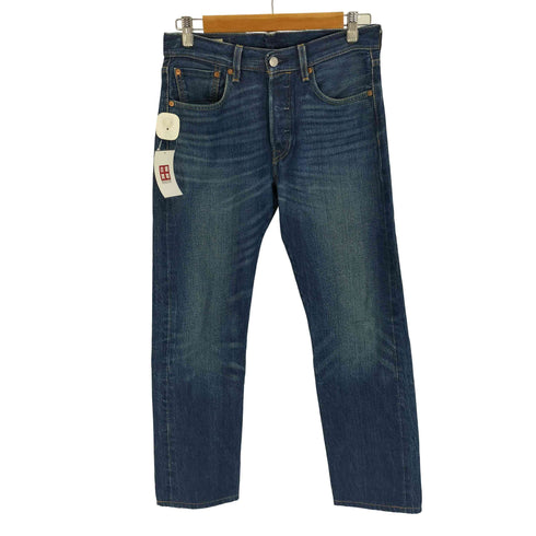 リーバイス Levis PREMIUM USA製 501 ボタン裏5244 刻印 赤耳 セルビッチ ボタンフライ ストレート デニムパンツ メンズ W:29 L:32