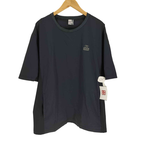 チャムス CHUMS 24SS Airtrail Stretch CHUMS T-Shirt エアトレイルストレッチチャムスシャツ メンズ import:XL