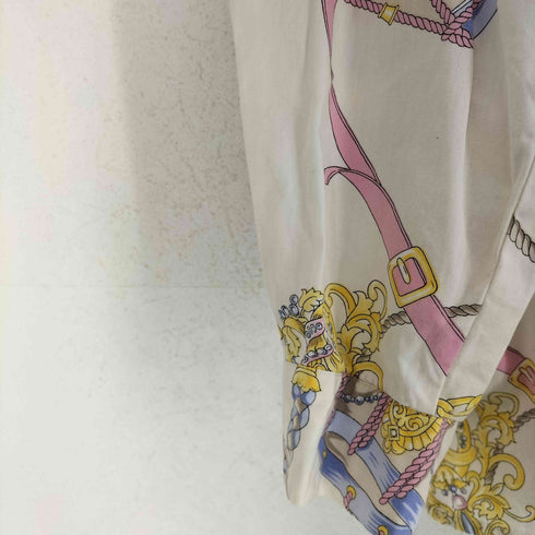 フロッグボタン 総柄L/S シャツ メンズ