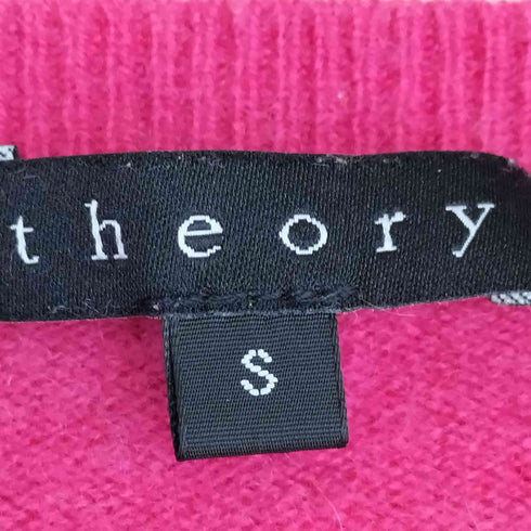セオリー theory BRANDIS カシミヤ100 Vネックセーター レディース import:S