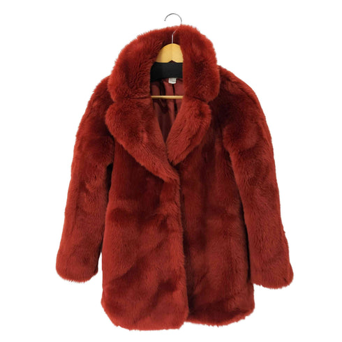 エイチアンドエム H&M ボリュームファーコート ススナップボタン レディース JPN:4