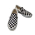 バンズ VANS チェック柄 クラシックスリッポン レディース JPN:22.5