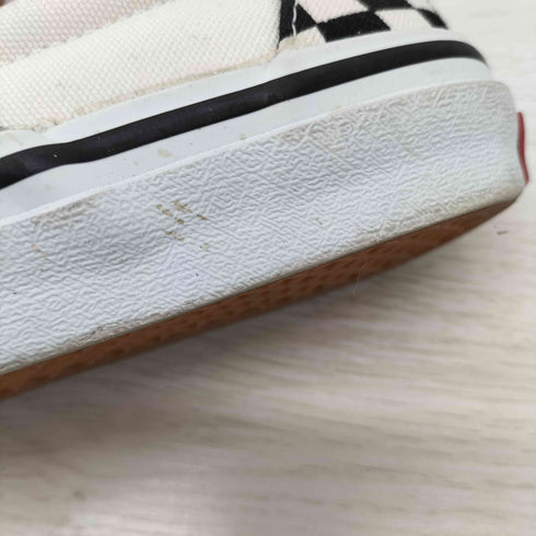 バンズ VANS チェック柄 クラシックスリッポン レディース JPN:22.5