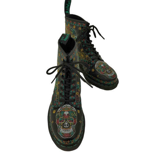 ドクターマーチン Dr.Martens CORE PRINT 1460 SKULL BACKHAND レディース UK6
