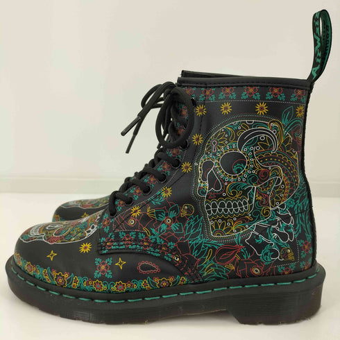 ドクターマーチン Dr.Martens CORE PRINT 1460 SKULL BACKHAND レディース UK6