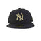 ニューエラ NEW ERA 59FIFTY アンダーバイザー NY BROOKLYN ゴールド刺繍 キャップ メンズ 7 5/8