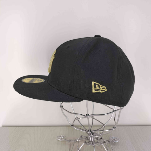ニューエラ NEW ERA 59FIFTY アンダーバイザー NY BROOKLYN ゴールド刺繍 キャップ メンズ 7 5/8