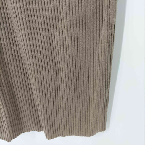 マウジー moussy M_ KNIT ドレス ニットマキシワンピース 070 BEG レディース FREE