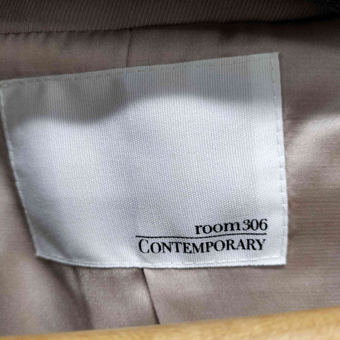ルームサンマルロクコンテンポラリー room306 CONTEMPORARY LONG TRENCH COAT ロングトレンチコート PINK BEI レディース FREE