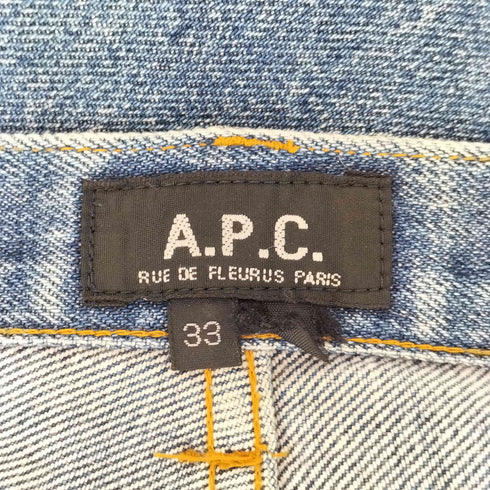 アーペーセー A.P.C. ストレートデニムパンツ メンズ 33