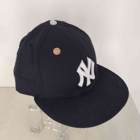 ニューエラ NEW ERA 59FIFTY ストライプ NY刺繍 ベースボール キャップ メンズ 7 3/4