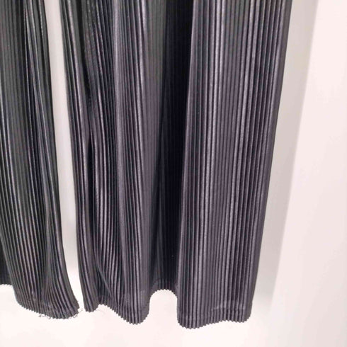 エモダ EMODA PLEATS FIT FLARE PT プリーツフレアワイドパンツ レディース FREE