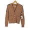 アンフィル unfil merino ribbed cardigan - mix red レディース JPN:1
