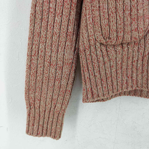 アンフィル unfil merino ribbed cardigan - mix red レディース JPN:1