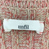 アンフィル unfil merino ribbed cardigan - mix red レディース JPN:1