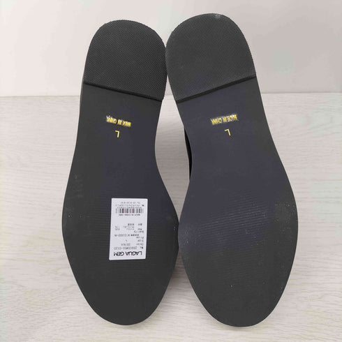 ラグアジェム LAGUA GEM バックジップナイロン厚底ブーツ レディース JPN:L