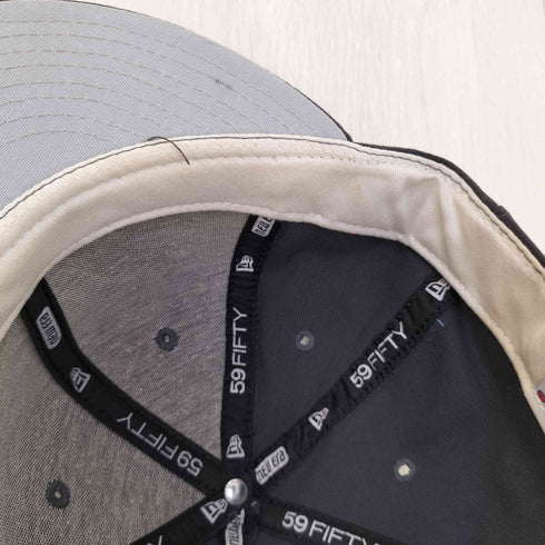 ニューエラ NEW ERA 59FIFTY チームロゴ刺繍 ベースボール キャップ メンズ 7 5/8