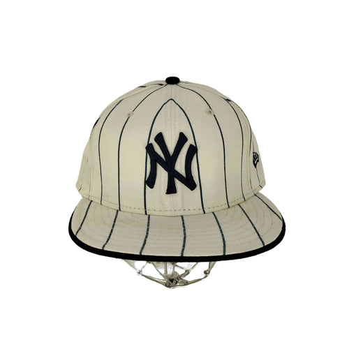 ニューエラ NEW ERA 59FIFTY AT50 WITHIN THIS CAP LIES A HISTORY ストライプ NY刺繍 ベースボール キャップ メンズ 7 3/4