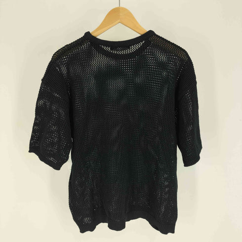 リノー LiNoH 22SS CODE YARN MESH S/S KNIT メンズ JPN:1