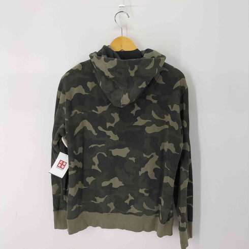 ブラックレーベルクレストブリッジ BLACK LABEL CRESTBRIDGE 迷彩柄 ヘビーオンスジップアップフーディ カモフラ メンズ JPN:3