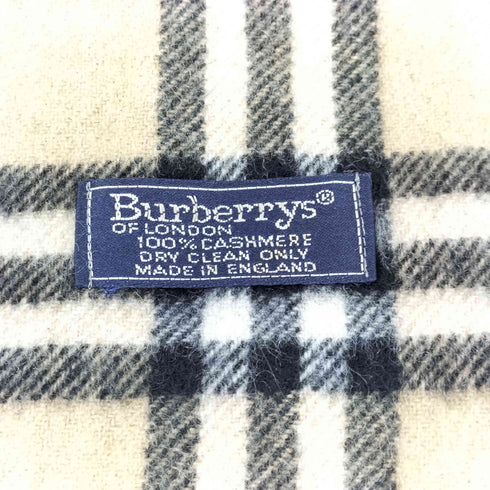 バーバリーズ BURBERRYS ノバチェック バーバリーチェック カシミヤマフラー レディース
