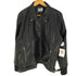 CREARE LINO フェイクレザー ビックシルエット 比翼ブルゾン メンズ JPN:M