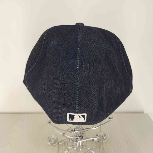 ニューエラ NEW ERA 59FIFTY AT50 WITHIN THIS CAP LIES A HISTORY ロゴ刺繍 デニム ベースボール キャップ メンズ 7 3/4