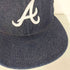 ニューエラ NEW ERA 59FIFTY AT50 WITHIN THIS CAP LIES A HISTORY ロゴ刺繍 デニム ベースボール キャップ メンズ 7 3/4