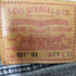 リーバイス Levis PREMIUM 501 '93 ボタン裏3496 刻印 BIGE ブラック ボタンフライ デニム パンツ メンズ W:29 L:32