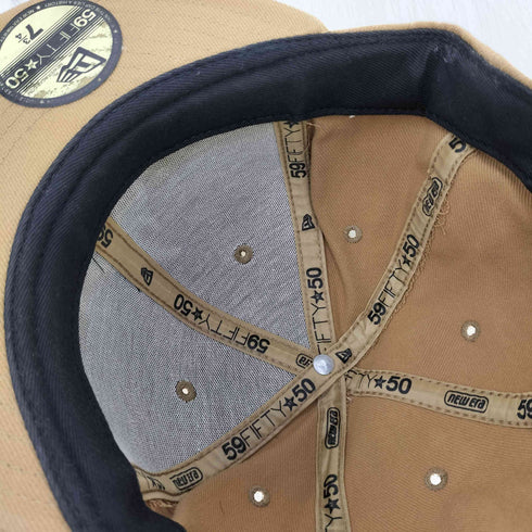 ニューエラ NEW ERA 59FIFTY AT50 WITHIN THIS CAP LIES A HISTORY ロゴ刺繍 ベースボール キャップ メンズ 7 3/4