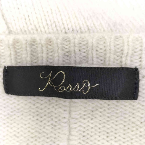 ロッソ ROSSO URBAN RESEARCH エクストラファイン バックスリット ニット プルオーバー レディース FREE